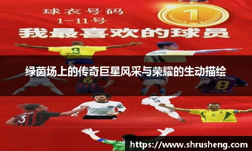 绿茵场上的传奇巨星风采与荣耀的生动描绘