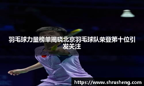 羽毛球力量榜单揭晓北京羽毛球队荣登第十位引发关注